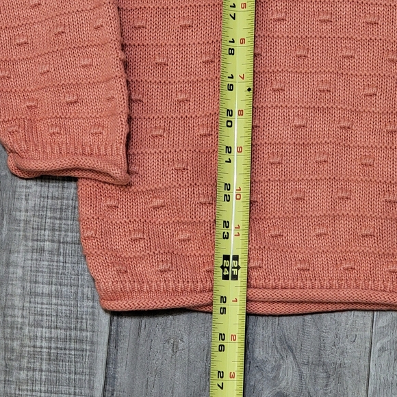 Garnet Hill Bobble Stitch Pullover Textured Sweater - Picture 7 of 12